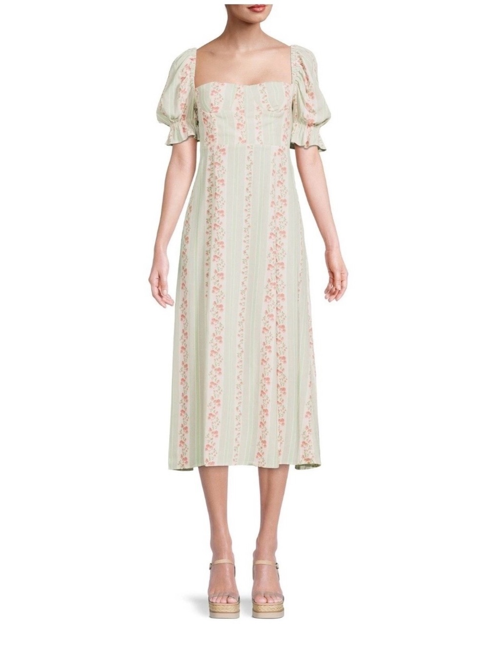 NWOT-WeWoreWhat Victorian Rosewood Dress